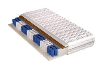 Madrass Atlanta 200x90x20 cm - Flerfärgad - Möbler - Säng - Madrass - Resårmadrass & resårbotten