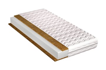 Madrass Kronos 200x120x10 cm - Vit - Möbler - Säng - Madrass - Resårmadrass & resårbotten