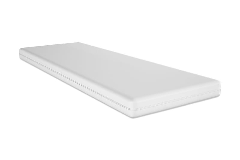 Madrass Solid 90x200x10 Vit - Vit - Möbler - Säng - Madrass - Resårmadrass & resårbotten