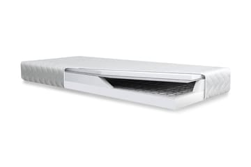 Madrass Solid Lyx 200x140x15 Vit - Möbler - Säng - Madrass - Resårmadrass & resårbotten