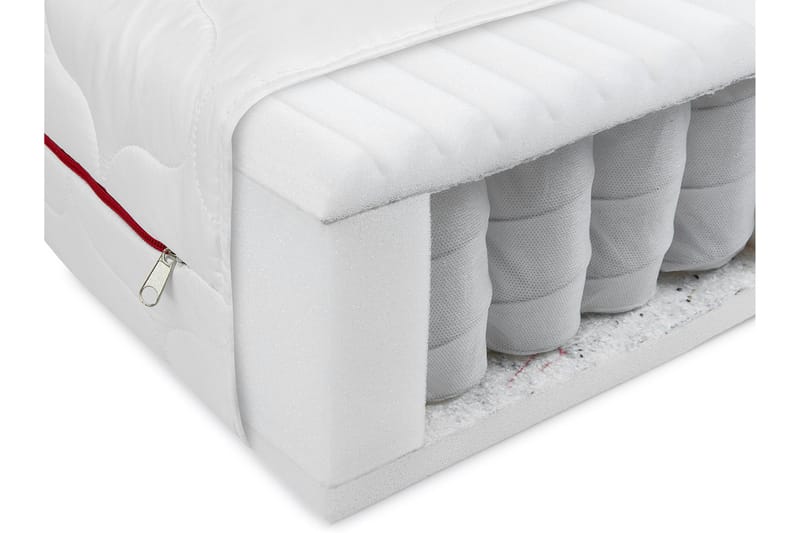 Madrass Velvang 180x200 cm - Vit - Möbler - S�äng - Madrass - Resårmadrass & resårbotten