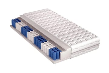 Pocketmadrass Quietus 180x200 - Vit - Möbler - Säng - Madrass - Resårmadrass & resårbotten