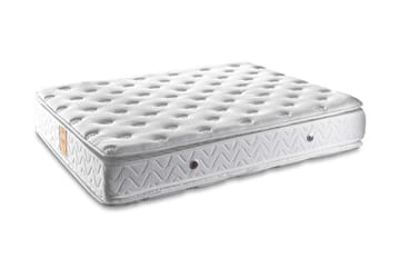 Resårmadrass 100x200 cm - Vit - Möbler - Säng - Madrass - Resårmadrass & resårbotten