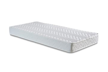 Resårmadrass 100x200 cm - Vit - Möbler - Säng - Madrass - Resårmadrass & resårbotten