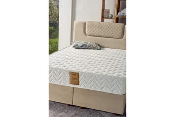 Resårmadrass 100x200 cm - Vit - Möbler - Säng - Madrass - Resårmadrass & resårbotten