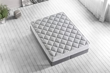 Resårmadrass 120x200 cm - Vit - Möbler - Säng - Madrass - Resårmadrass & resårbotten