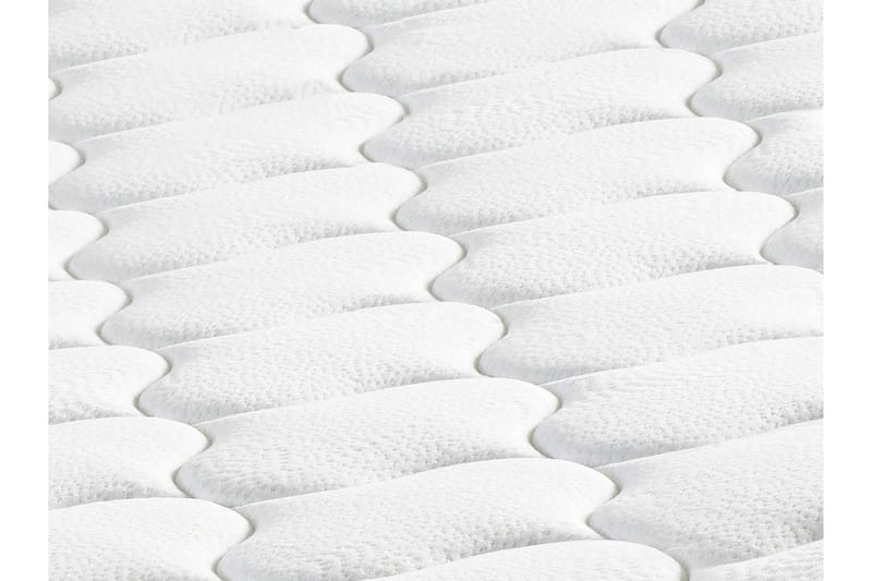 Resårmadrass 120x200 cm - Vit/Orange - Möbler - Säng - Madrass - Resårmadrass & resårbotten