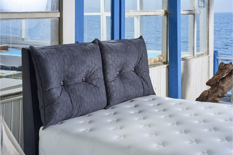 Resårmadrass 140x190 cm - Vit - M�öbler - Säng - Madrass - Resårmadrass & resårbotten