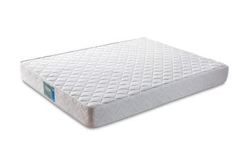Resårmadrass 140x190 cm - Vit - Möbler - Säng - Madrass - Resårmadrass & resårbotten