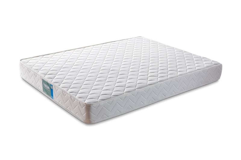 Resårmadrass 140x190 cm, Vit