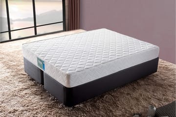 Resårmadrass 140x190 cm - Vit - Möbler - Säng - Madrass - Resårmadrass & resårbotten