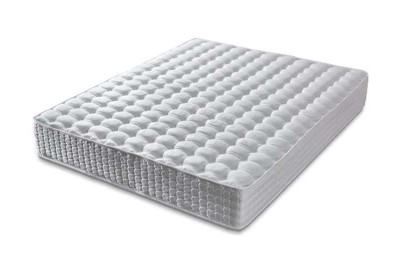 Resårmadrass 140x190 cm - Vit - Möbler - Säng - Madrass - Resårmadrass & resårbotten