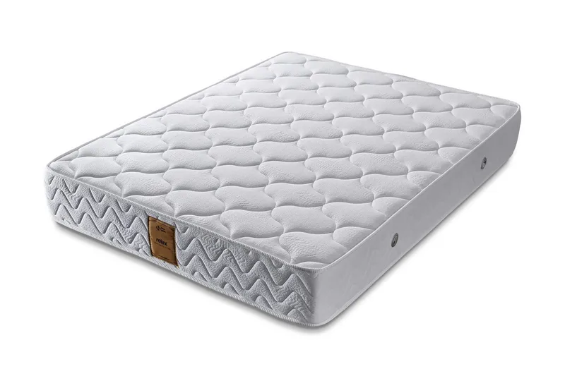 Resårmadrass 140x190 cm, Vit