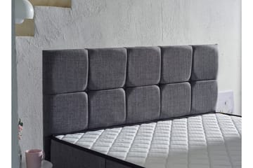 Resårmadrass 140x190 cm - Vit/Grå - Möbler - Säng - Madrass - Resårmadrass & resårbotten