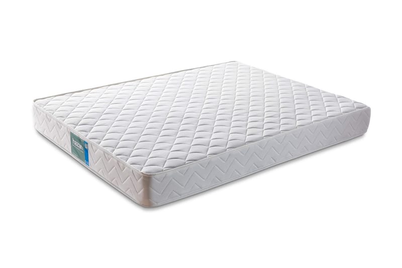 Resårmadrass 150x200 cm, Vit