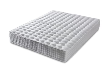 Resårmadrass 160x200 cm - Vit - Möbler - Säng - Madrass - Resårmadrass & resårbotten