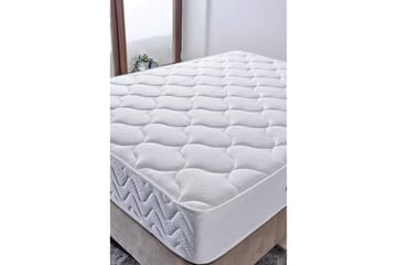 Resårmadrass 160x200 cm - Vit - Möbler - Säng - Madrass - Resårmadrass & resårbotten