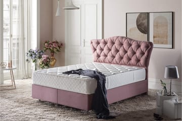Resårmadrass 200x200 cm - Vit - Möbler - Säng - Madrass - Resårmadrass & resårbotten