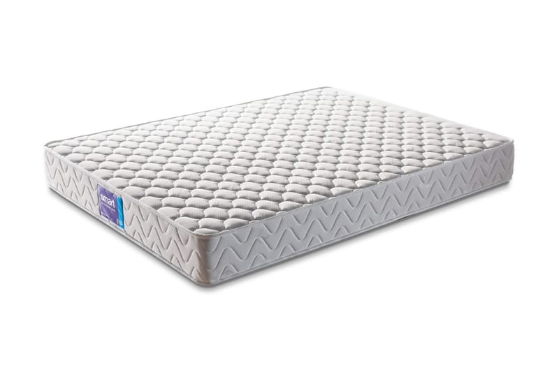 Resårmadrass 200x200 cm - Vit - Möbler - Säng - Madrass - Resårmadrass & resårbotten