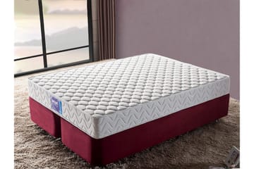 Resårmadrass 200x200 cm - Vit - Möbler - Säng - Madrass - Resårmadrass & resårbotten