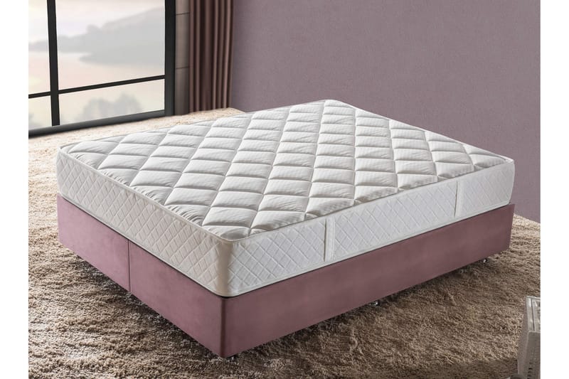 Resårmadrass 90x190 cm - Vit - Möbler - Säng - Madrass - Resårmadrass & resårbotten