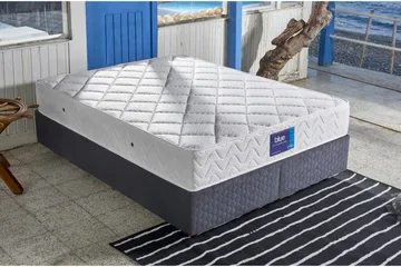 Resårmadrass 90x200 cm - Vit - Möbler - Säng - Madrass - Resårmadrass & resårbotten