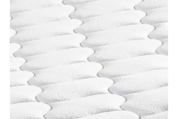 Resårmadrass 90x200 cm - Vit/Orange - Möbler - Säng - Madrass - Resårmadrass & resårbotten