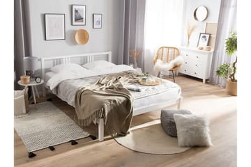 Resårmadrass Mazaria Fast 180x200 cm - Vit - Möbler - Säng - Madrass - Resårmadrass & resårbotten
