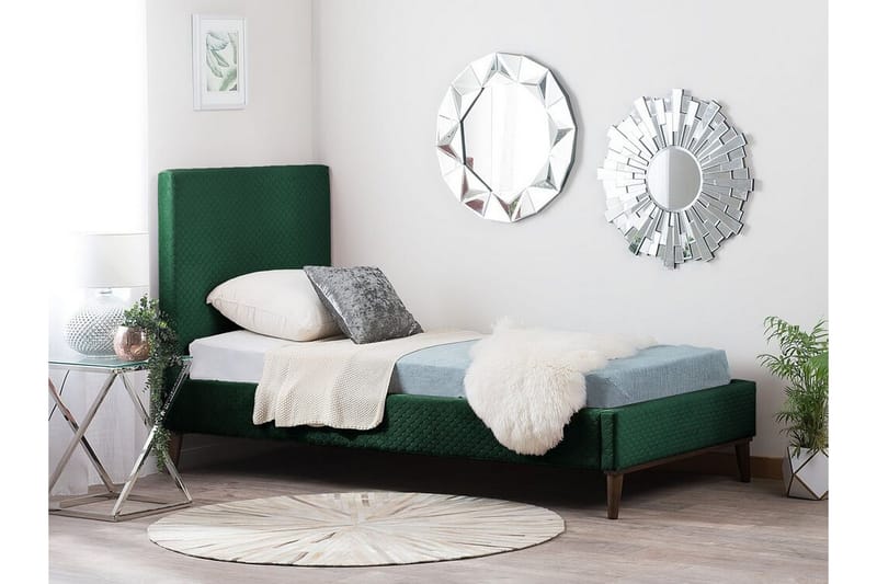 Resårmadrass Mazaria Fast 80x200 cm - Beige - Möbler - Säng - Madrass - Resårmadrass & resårbotten