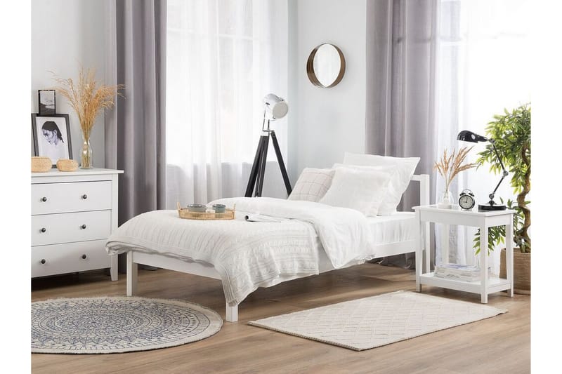 Resårmadrass Mazaria Fast 80x200 cm - Beige - Möbler - Säng - Madrass - Resårmadrass & resårbotten