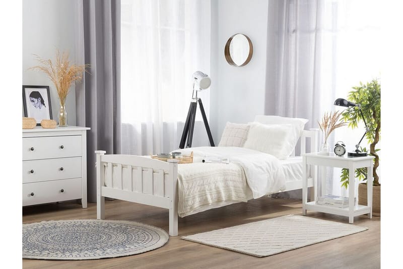 Resårmadrass Mcclellans Dubbelsidig 80x200 cm - Vit - Möbler - Säng - Madrass - Resårmadrass & resårbotten