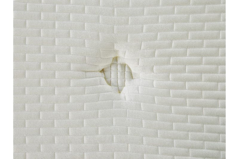 Resårmadrass Socourt 180x200 cm Fast Memoryskum - Vit - Möbler - Säng - Madrass - Resårmadrass & resårbotten