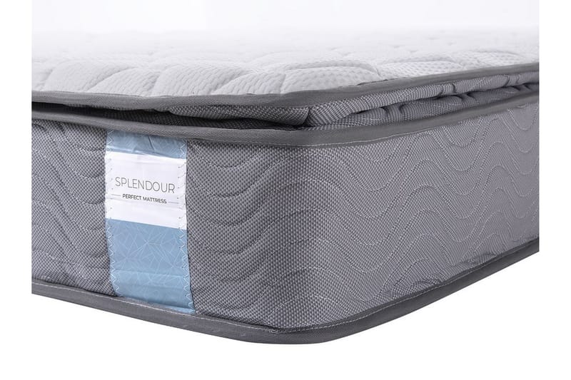 Resårmadrass Splendour 90|200 cm - Vit - Möbler - Säng - Madrass - Resårmadrass & resårbotten