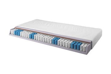 Zafir Resårmadrass 160x200 Pocket Medium/Mjuk - Vit - Möbler - Säng - Madrass - Resårmadrass & resårbotten