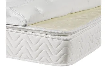 Luxusa Skummadrass 140x200 cmmed Avtagbar Klädsel - Beige - Möbler - Säng - Madrass - Skummadrass