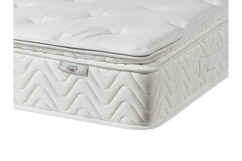 Luxusa Skummadrass 140x200 cmmed Avtagbar Klädsel - Beige - Möbler - Säng - Madrass - Skummadrass