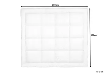 Trivor Bäddmadrass 180 200 cm - Vit - Möbler - Säng - Madrass - Bäddmadrass