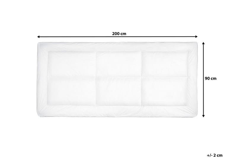 Trivor Bäddmadrass 90x200 cm - Vit - Möbler - Säng - Madrass - Bäddmadrass