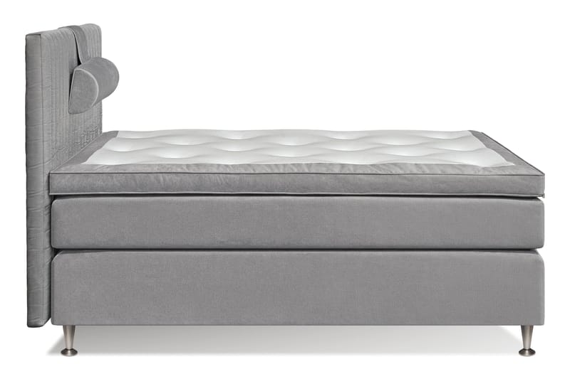 Malina Komplett Sängpaket 140x200 - Ljusgrå - Komplett sängpaket