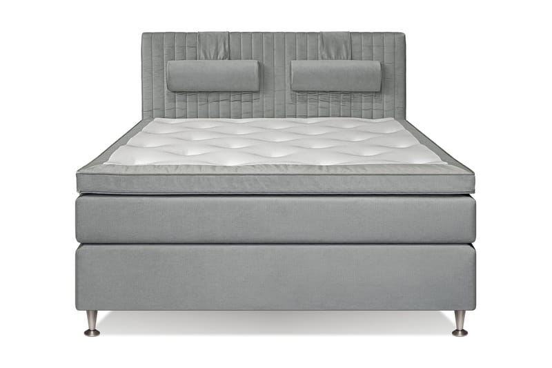 Malina Komplett Sängpaket 160x200 - Ljusgrå - Komplett sängpaket