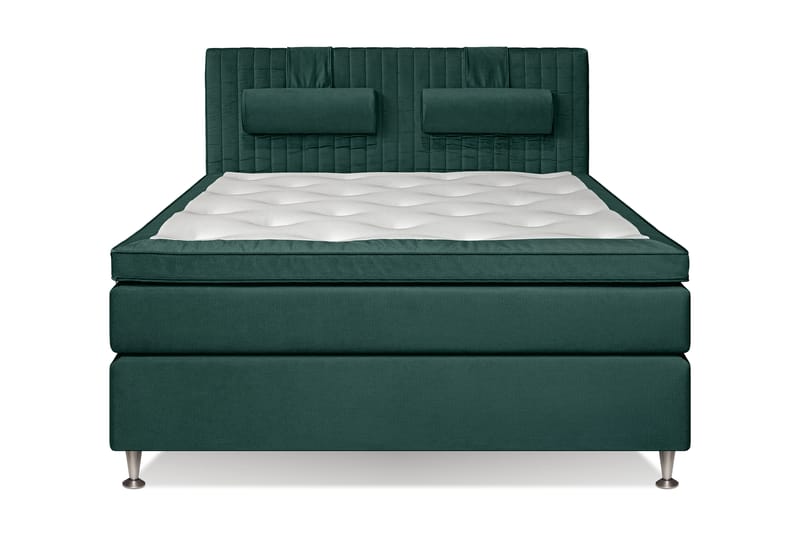 Malina Komplett Sängpaket 180x200 - Grön - Kontinentalsäng