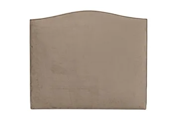 Malta Komplett Sängpaket – Kontinentalsäng 160x200 cm i Tyg med Sänggavel + Bäddmadrass - Taupe - Möbler - Säng - Kontinentalsäng