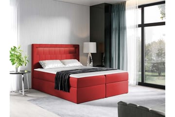 Masone Sängpaket Kontinentalsäng 180x200 cm - Röd - Möbler - Säng - Kontinentalsäng