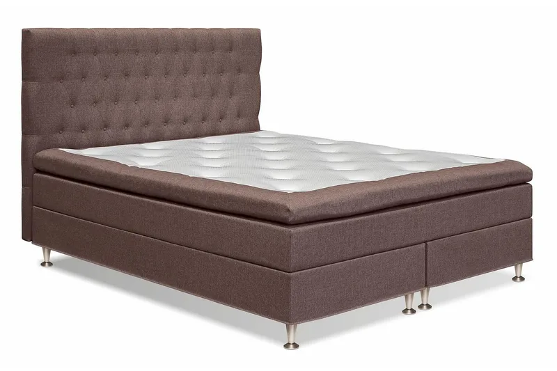 Meja Kontinentalsäng 160x200 - Mörkbrun - Möbler - Säng - Kontinentalsäng