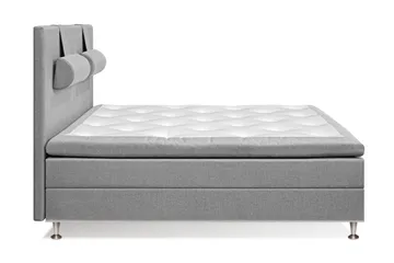 Meja Sängpaket 160x200 - Ljusgrå med nackkudde - Möbler - Säng - Kontinentalsäng