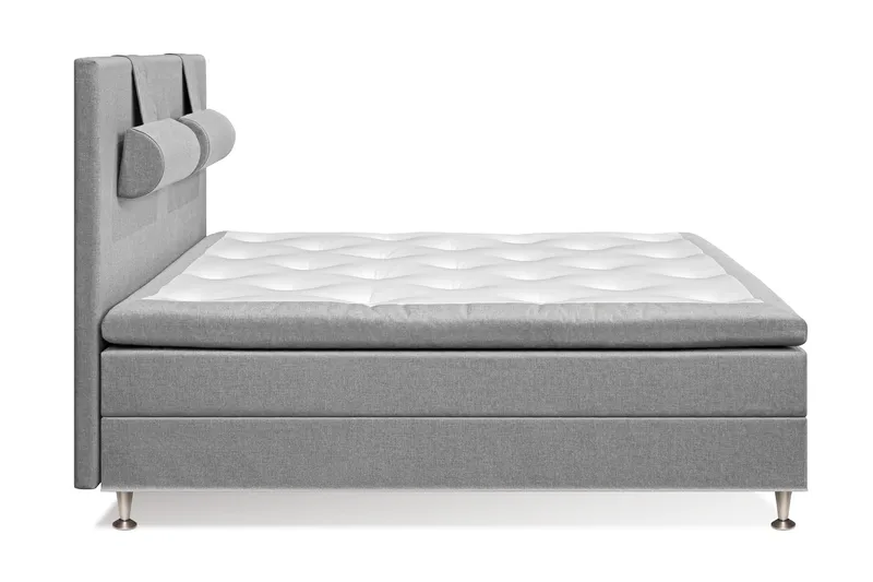 Meja Sängpaket 160x200 - Ljusgrå med nackkudde - Möbler - Säng - Kontinentalsäng