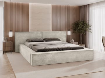 Melor Sängram 140x200 cm - beige - Möbler - Säng - Säng med förvaring