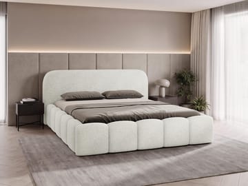 Merik Sängram 160x200 cm - benvit - Möbler - Säng - Säng med förvaring
