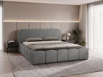 Merik Sängram 180x200 cm - grå - Möbler - Säng - Säng med förvaring