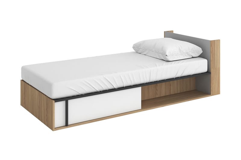 Metropolitan Sängram 90x200 cm - Brun - Möbler - Säng - Sängram & s�ängstomme